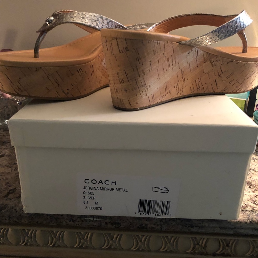 COACH Platform Sandals